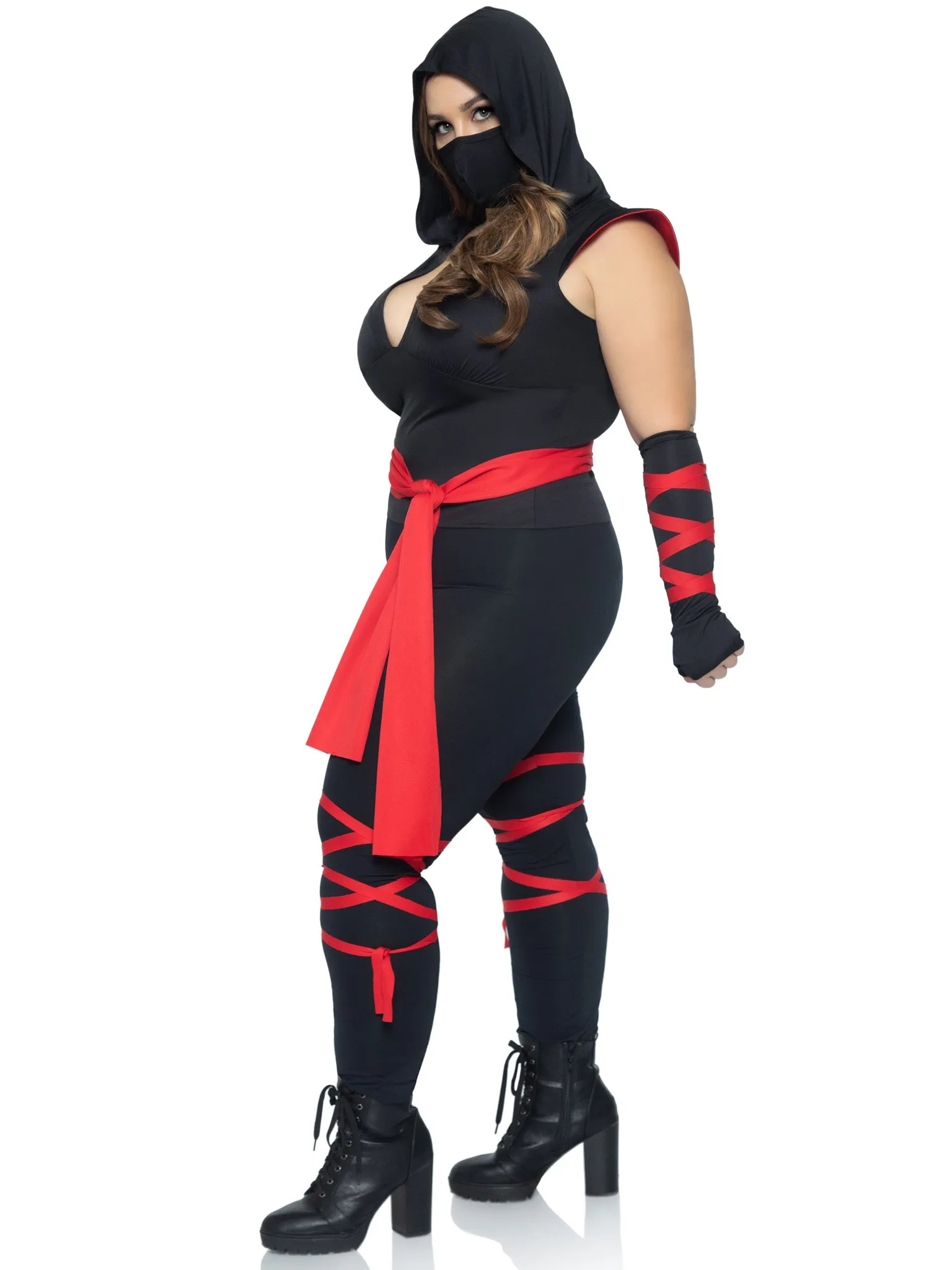 4PC Deadly Ninja Costume