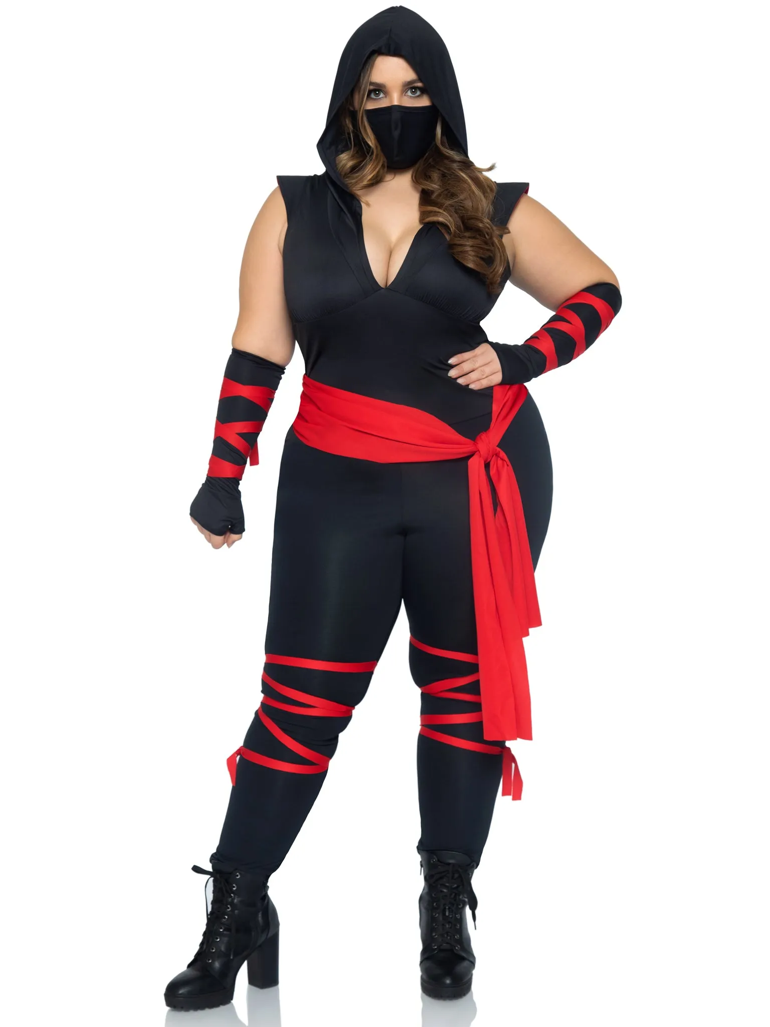4PC Deadly Ninja Costume