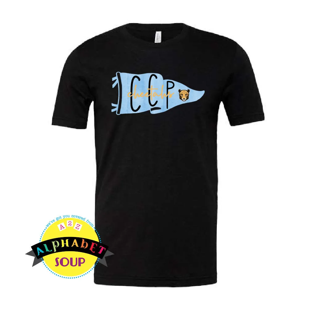 Carolina Collaborative Prep CCP Pennant Design On Adult And Youth Tees And Sweatshirts