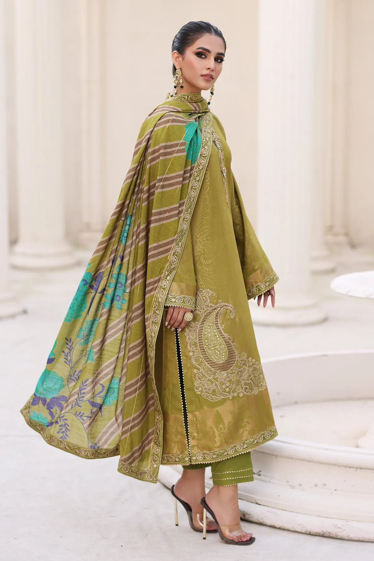 Charizma Bunti Embroidered Staple Jaquard Collection - CB3-07