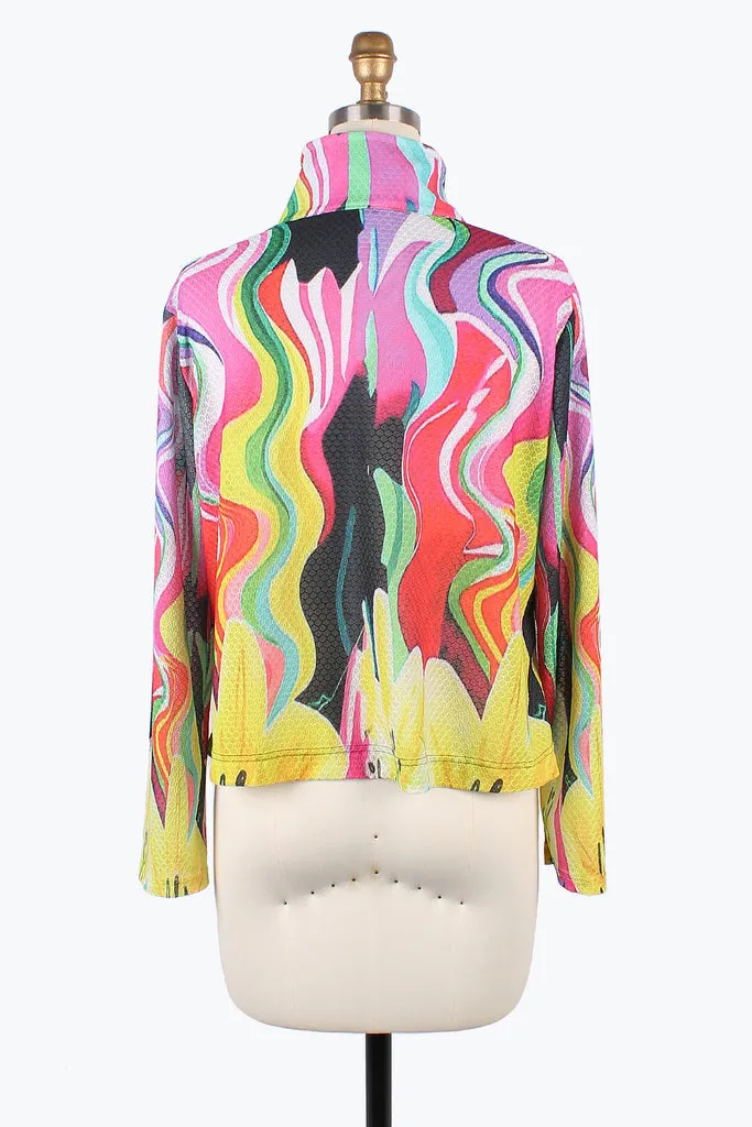 Damee Vibrant Jacket & Shell in a Bold Citrus Print - 31426 - Size M Only!