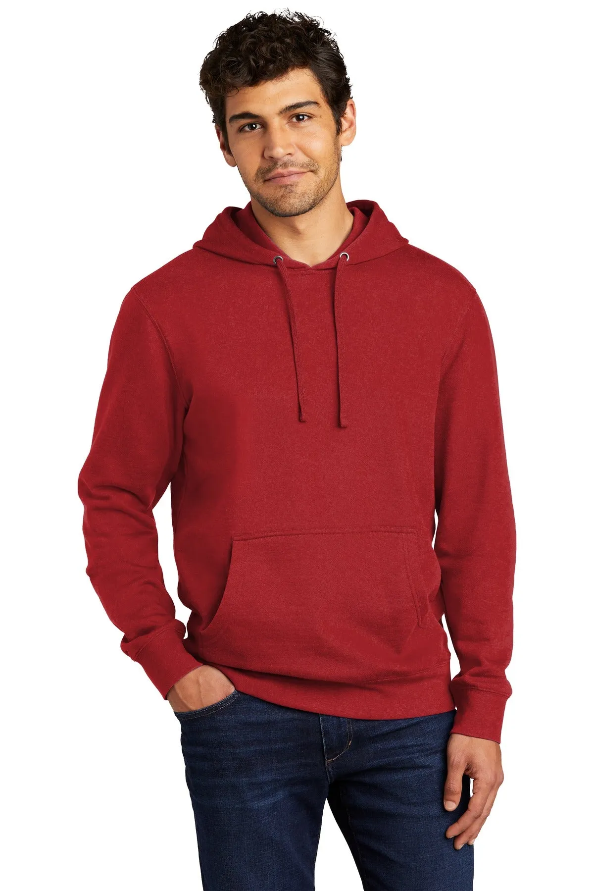 District Men's V.I.T.Fleece Hoodie DT6100 2 of 3