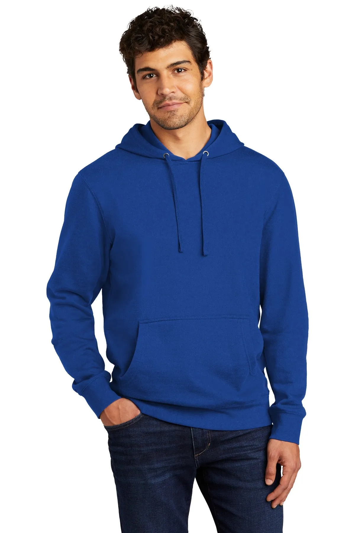 District Men's V.I.T.Fleece Hoodie DT6100 2 of 3