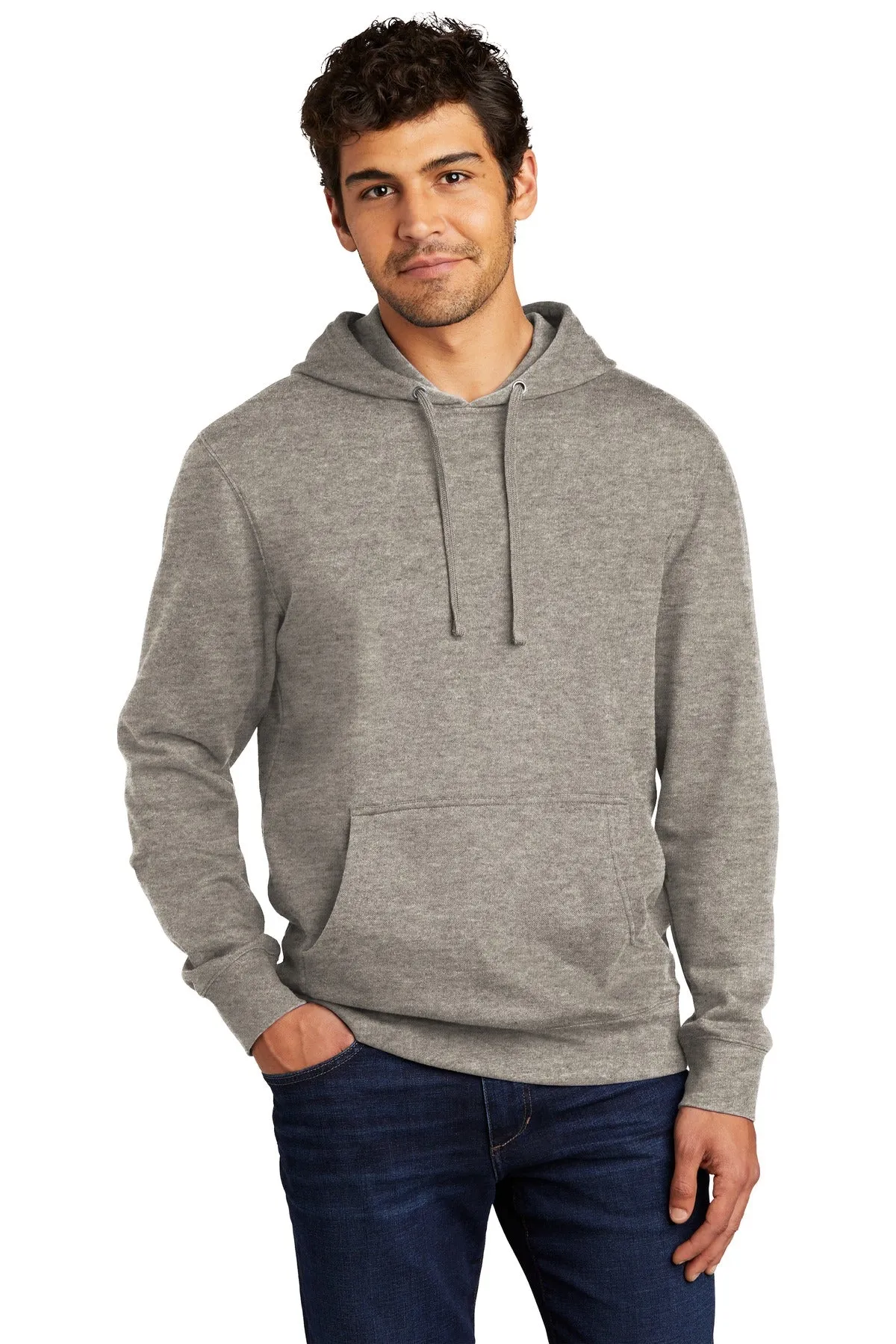 District Men's V.I.T.Fleece Hoodie DT6100 2 of 3