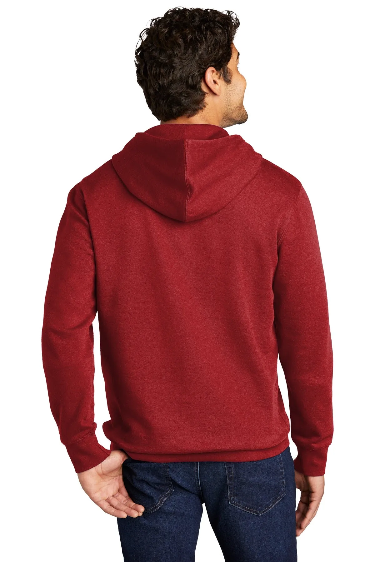 District Men's V.I.T.Fleece Hoodie DT6100 2 of 3