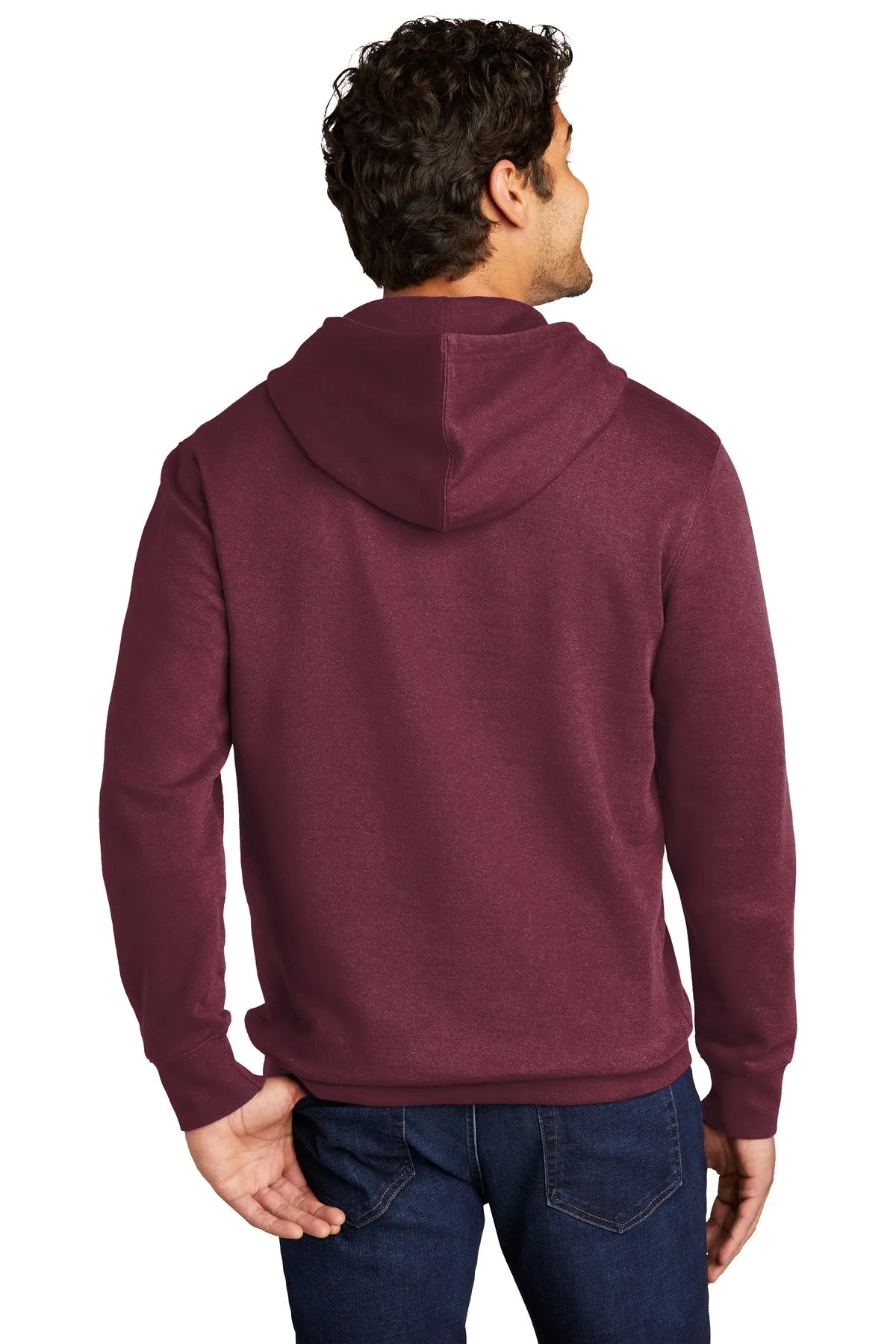 District Men's V.I.T.Fleece Hoodie DT6100 2 of 3