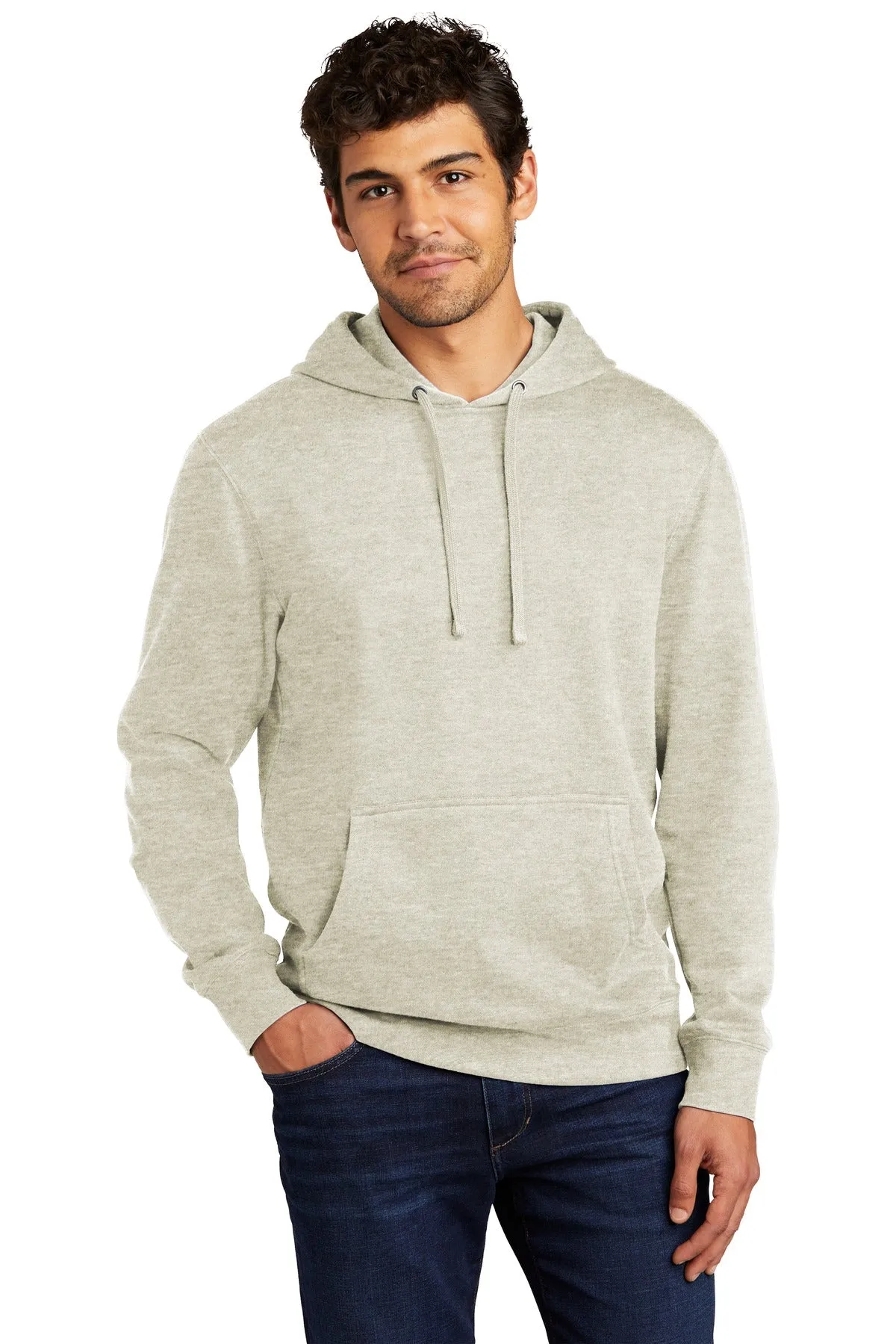 District Men's V.I.T.Fleece Hoodie DT6100 2 of 3