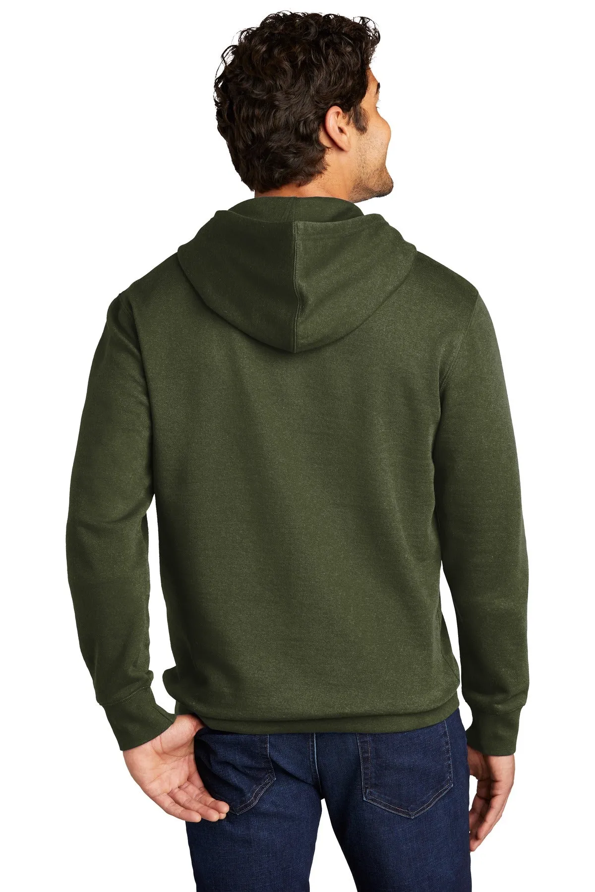 District Men's V.I.T.Fleece Hoodie DT6100 2 of 3