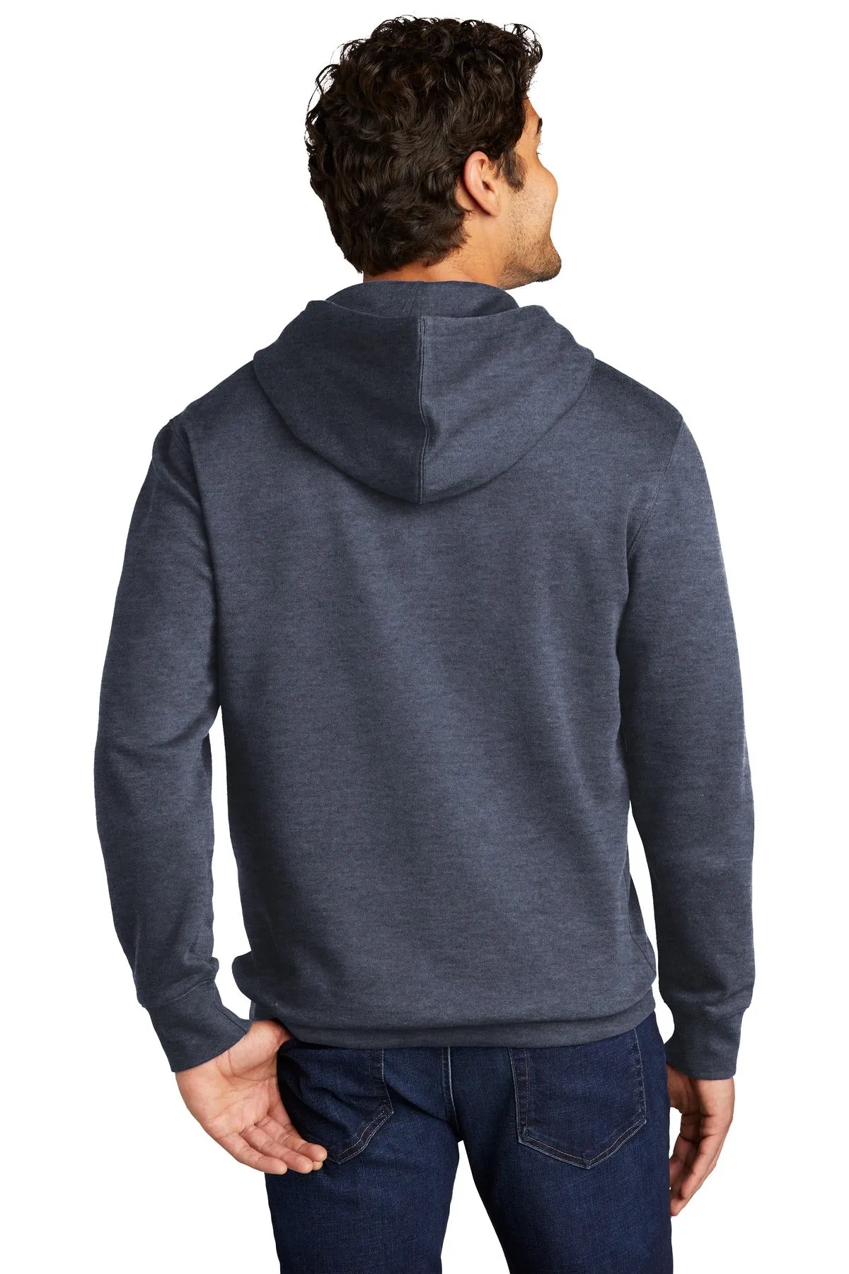 District Men's V.I.T.Fleece Hoodie DT6100 2 of 3