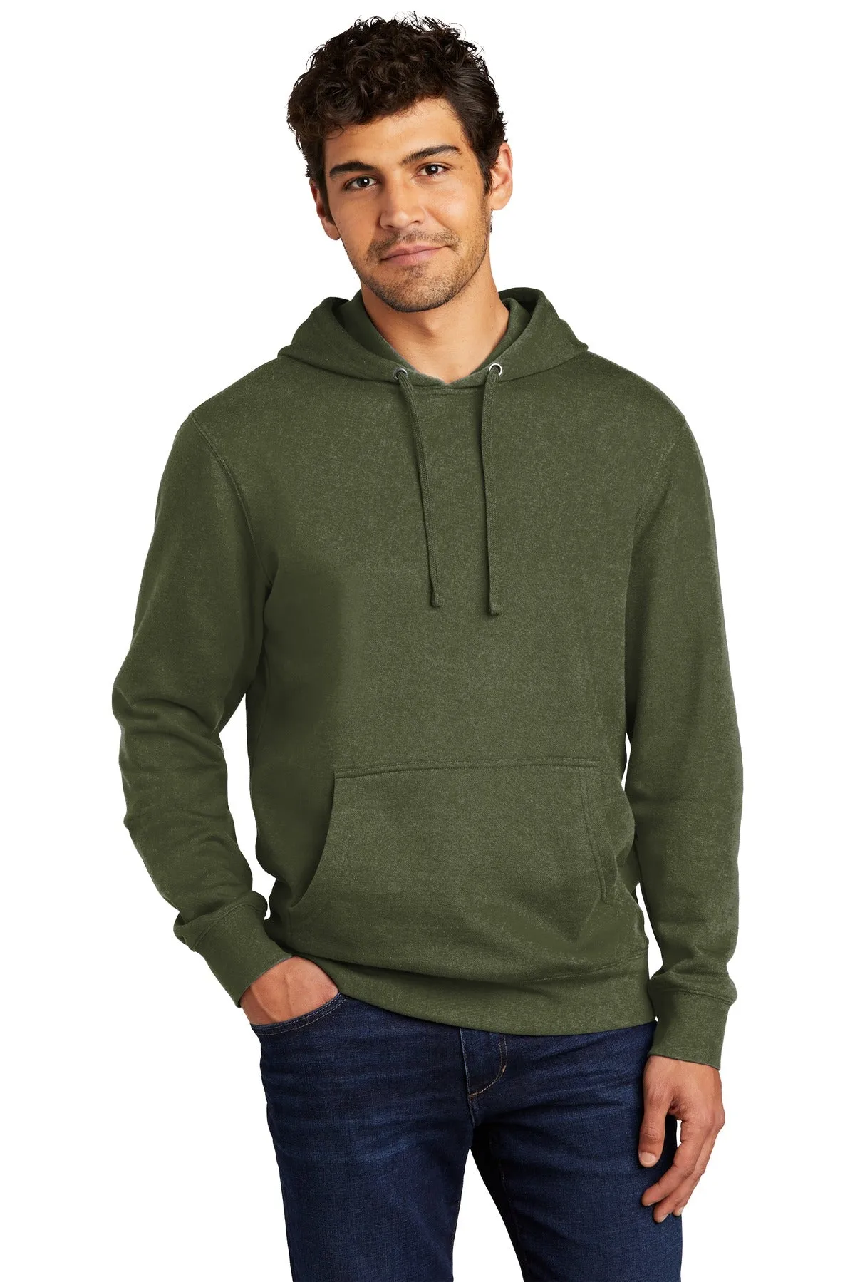 District Men's V.I.T.Fleece Hoodie DT6100 2 of 3