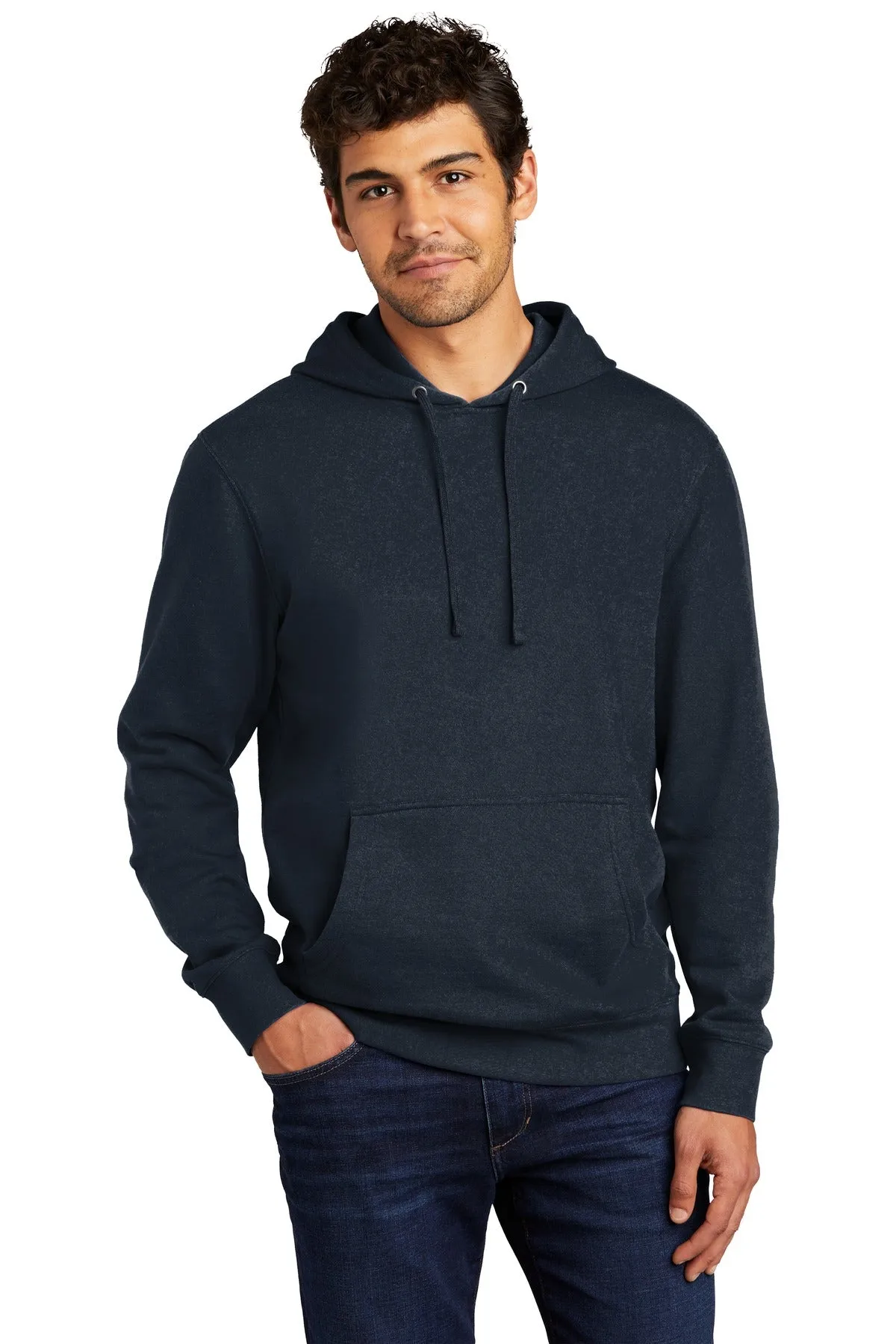 District Men's V.I.T.Fleece Hoodie DT6100 2 of 3