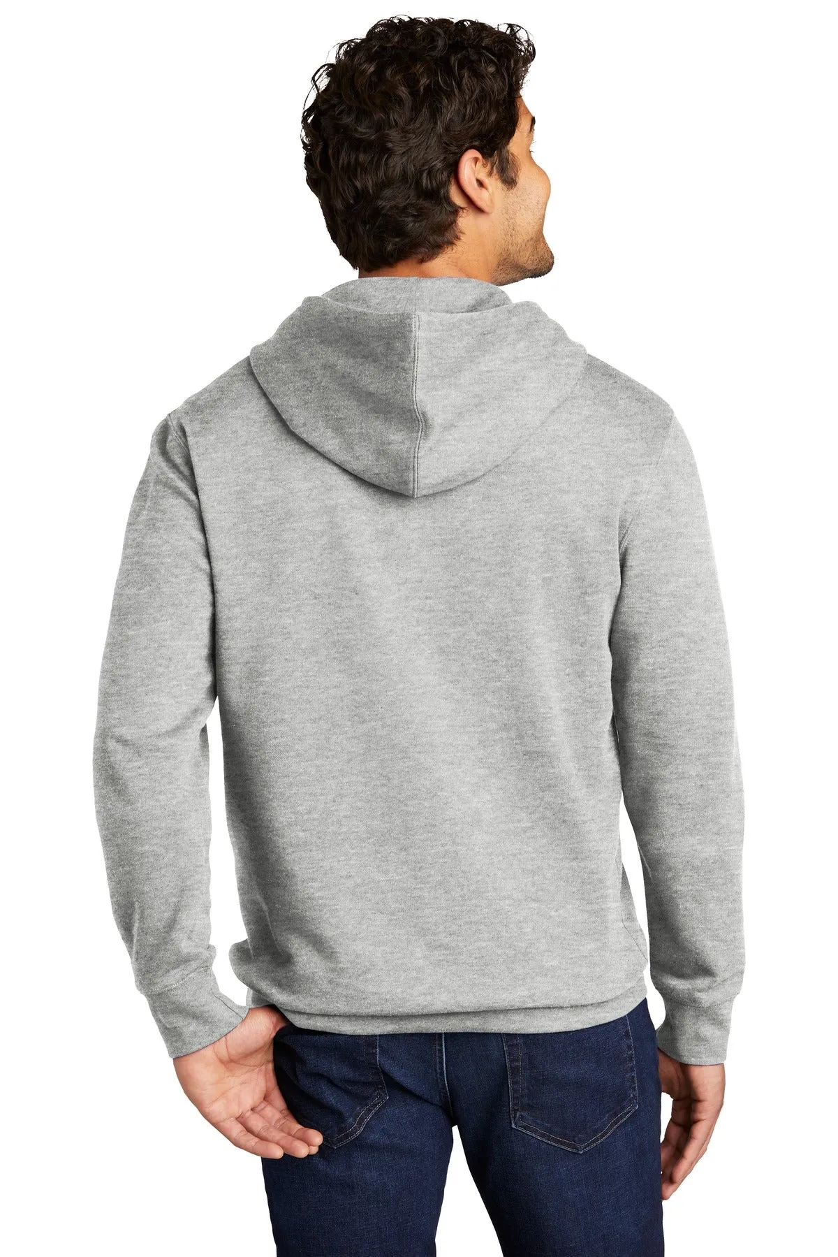 District Men's V.I.T.Fleece Hoodie DT6100 2 of 3