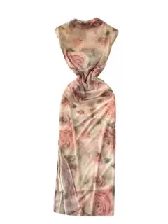 Elegant Bodycon Ethnic Floral Dress