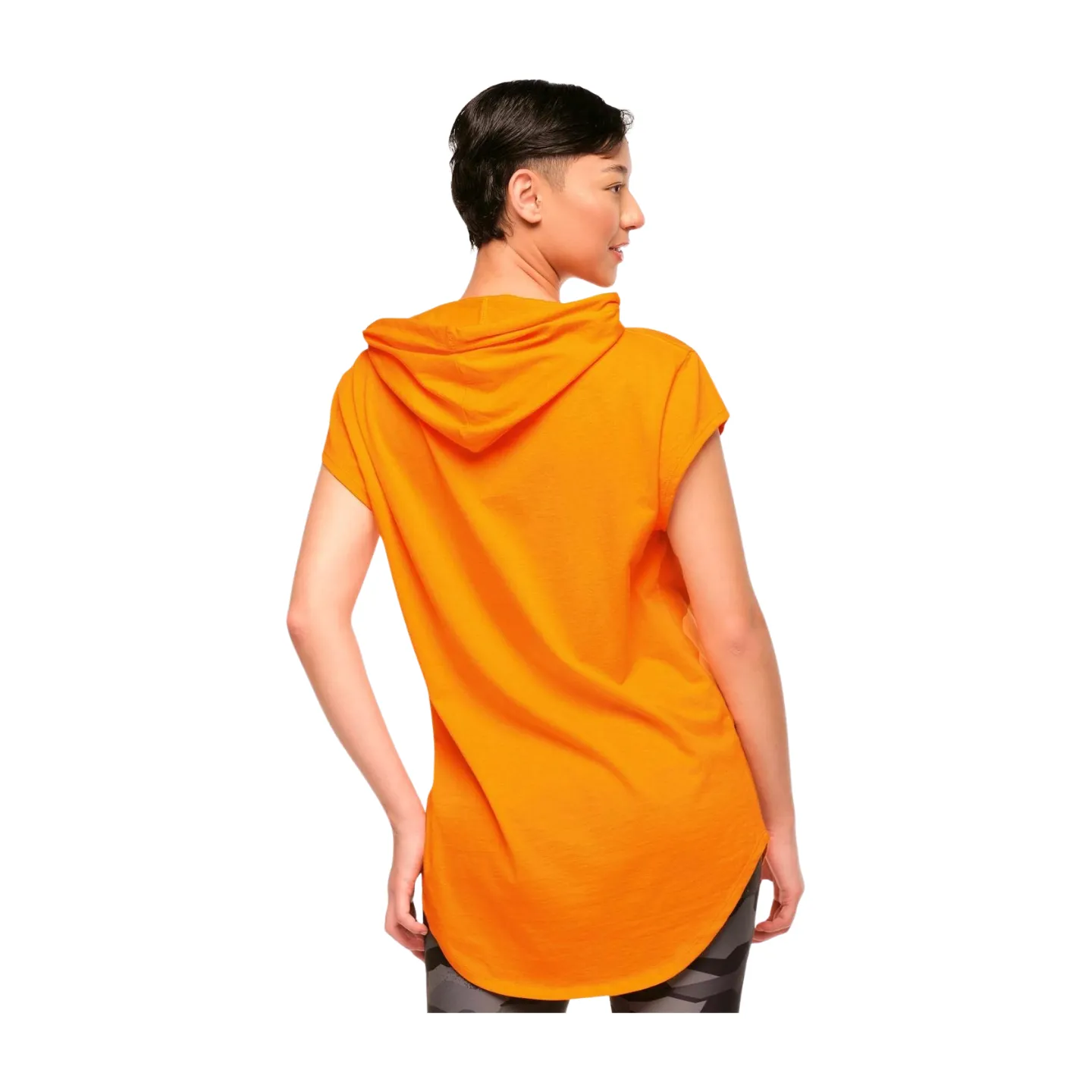 Explore Men's Cap Sleeve Hoodie Top