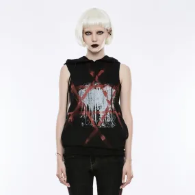 Fringe Dweller Sleeveless Hoodie