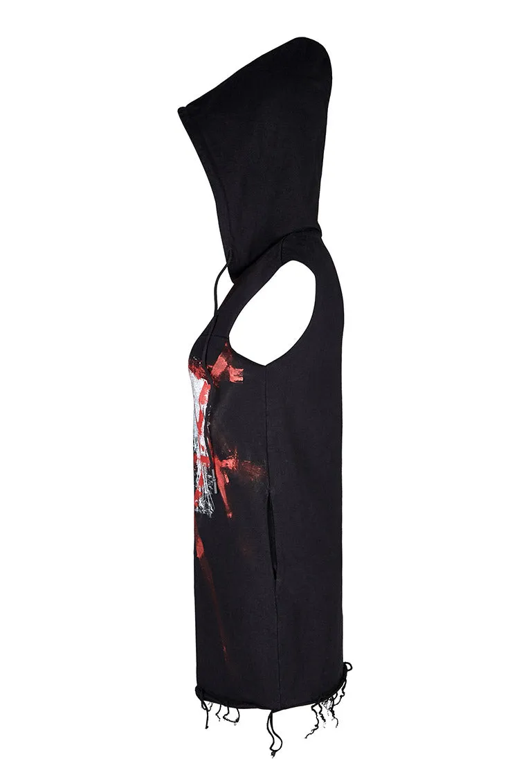 Fringe Dweller Sleeveless Hoodie