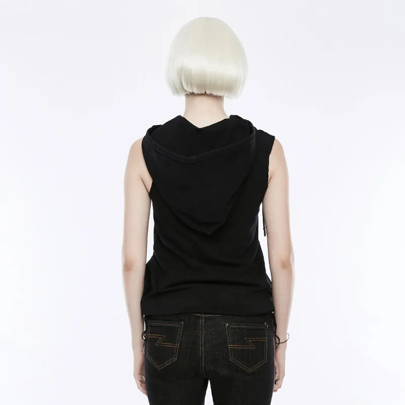 Fringe Dweller Sleeveless Hoodie