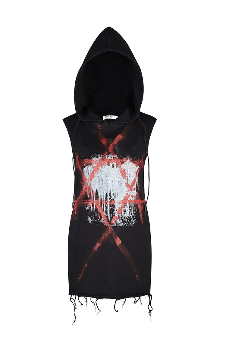 Fringe Dweller Sleeveless Hoodie