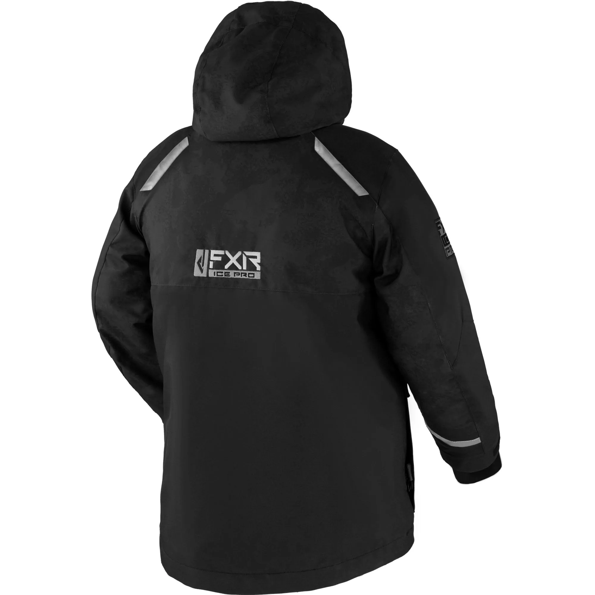 FXR Youth Excursion Snowmobile Jacket Black/Black Camo