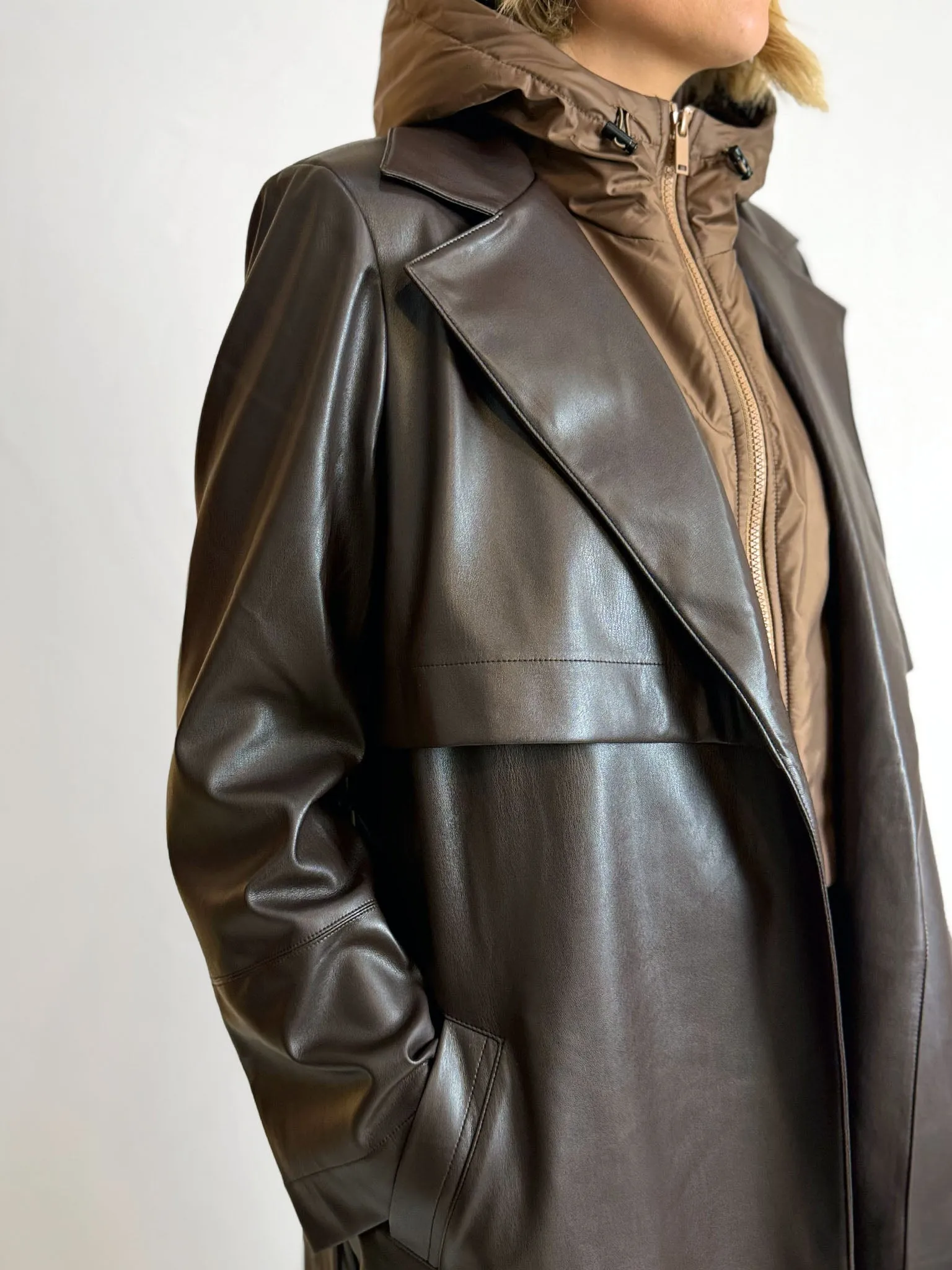 Hana San Ivan Cropped Padded Gilet - 2 Colours
