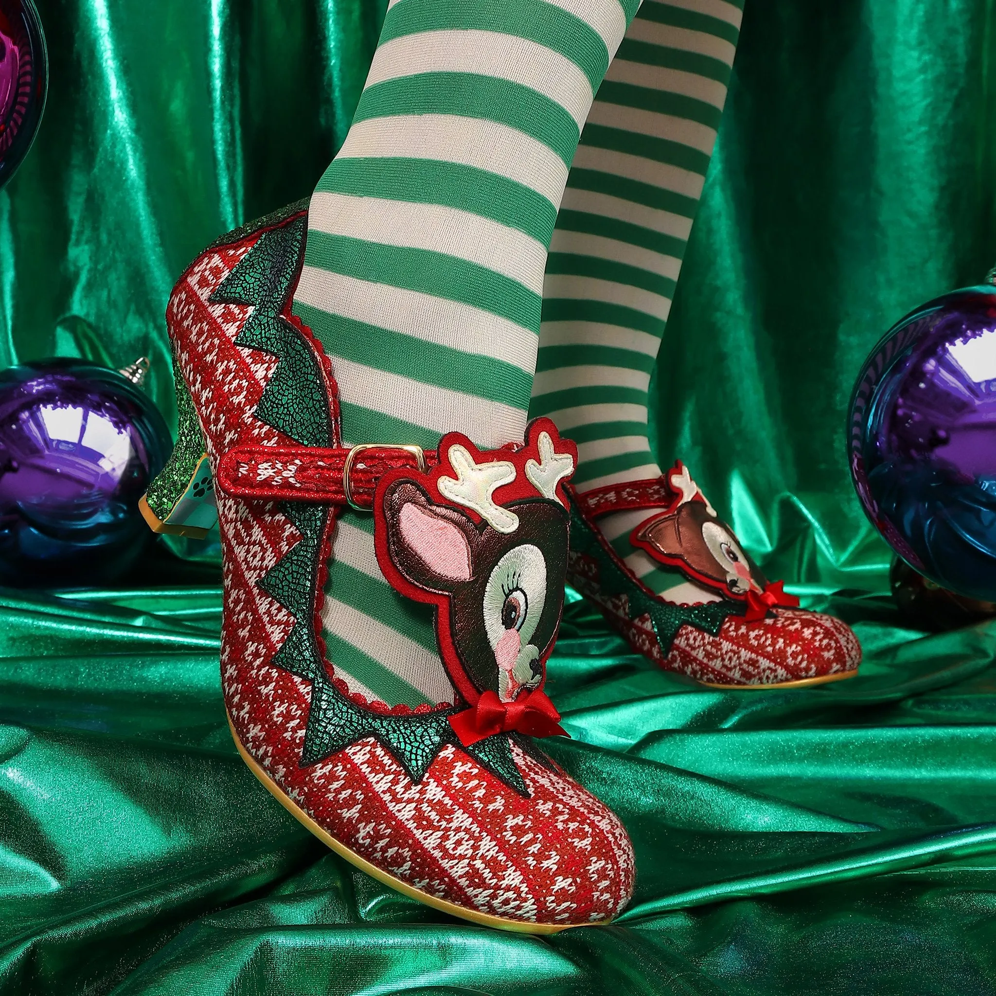 Irregular Choice Reindeer Games Shoes
