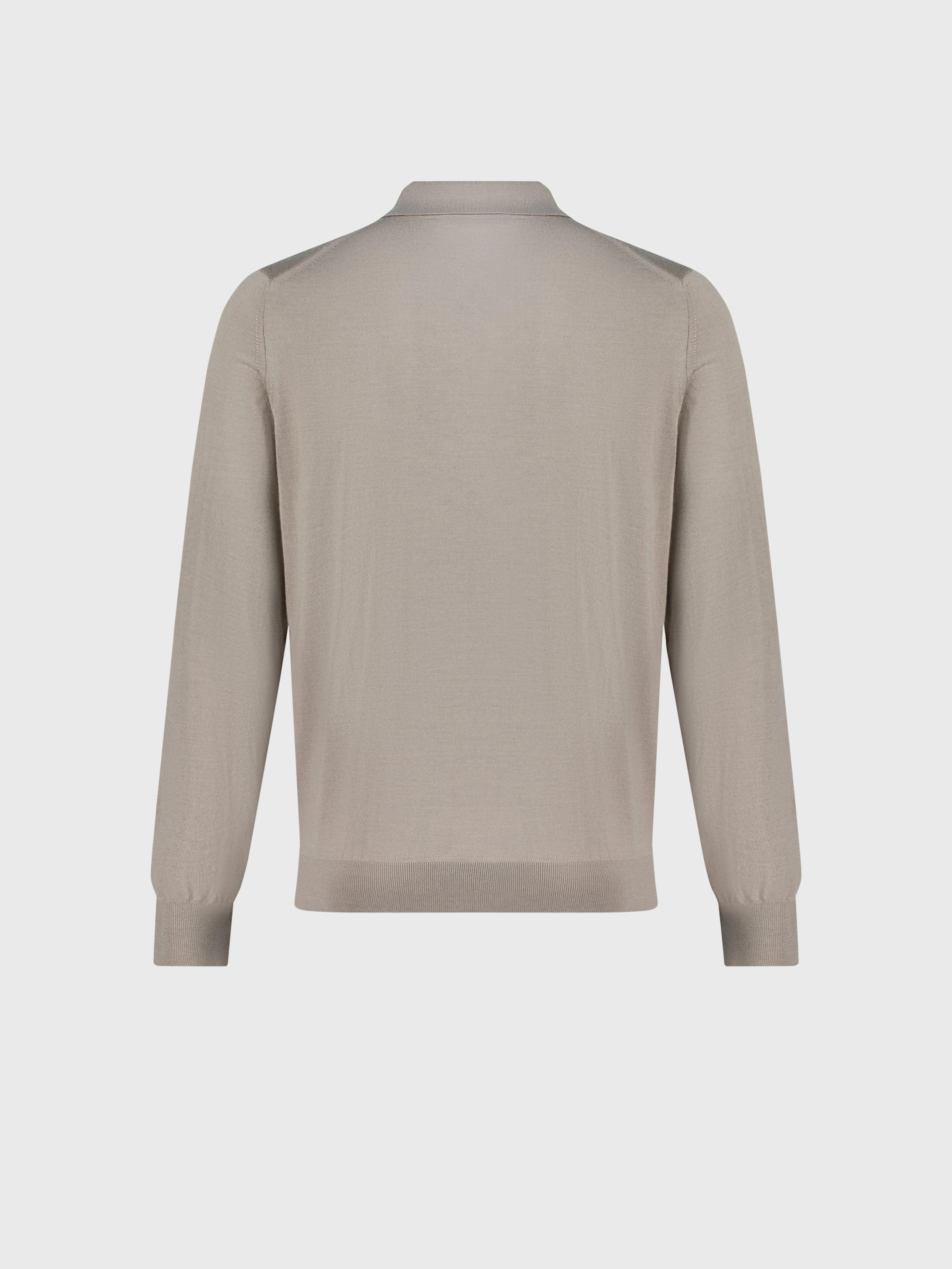 Knit Sweater with Textured Pattern Blonde Fawn