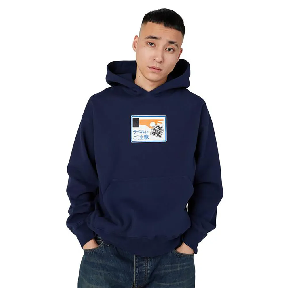 Label Caution Hoodie
