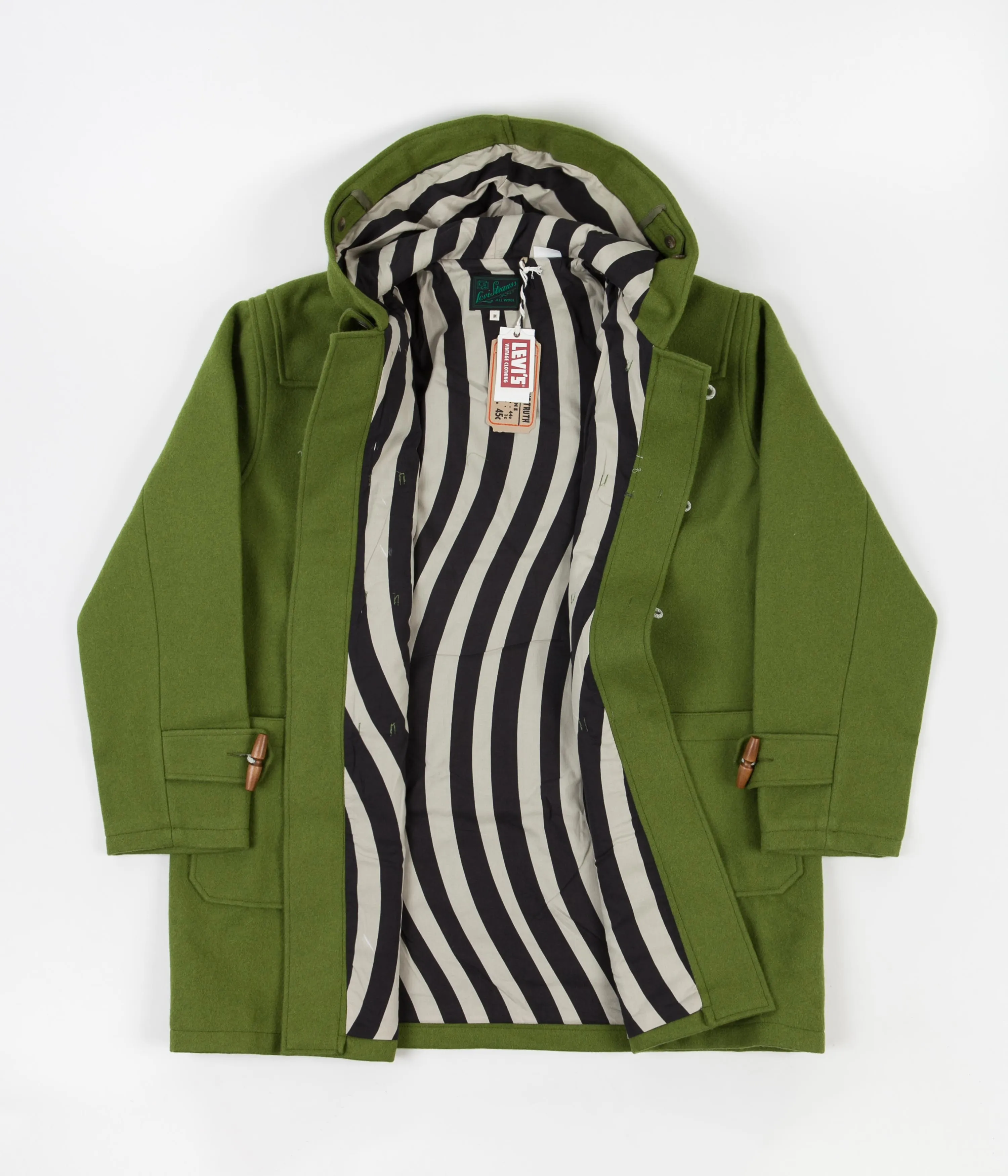 Levi's® Vintage Clothing Duffel Coat - Calla Green