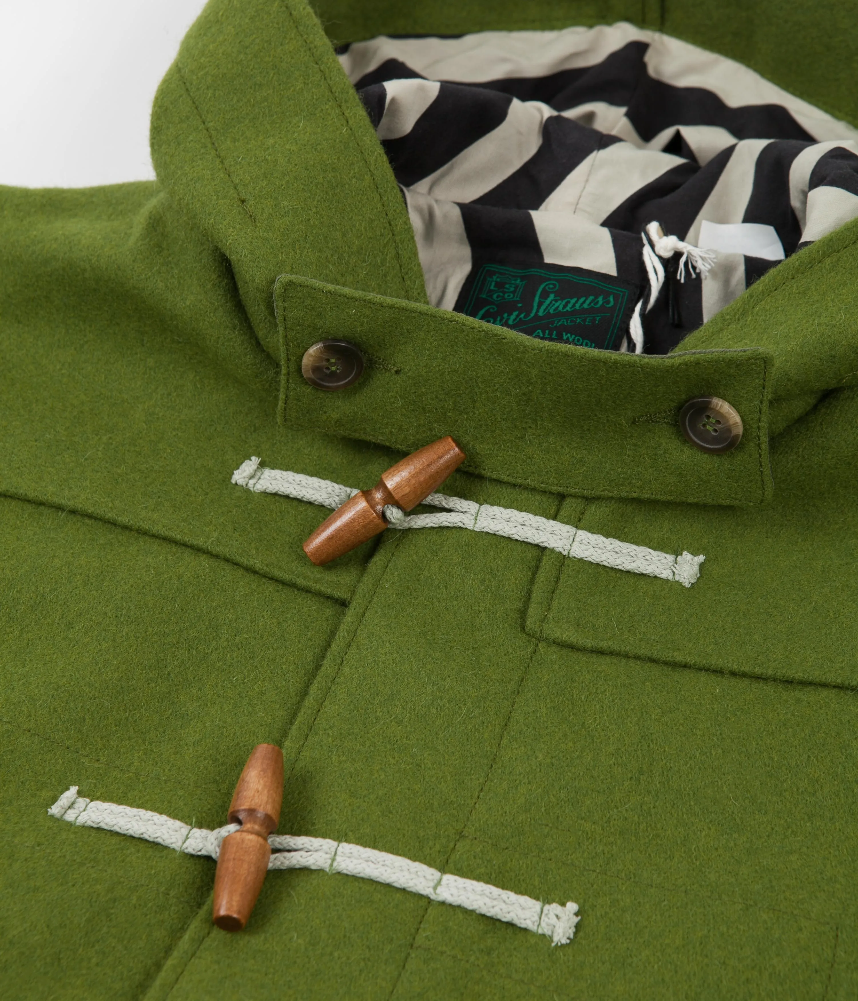 Levi's® Vintage Clothing Duffel Coat - Calla Green