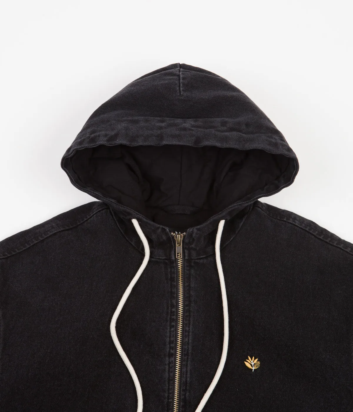 Magenta Cite Denim Jacket - Black