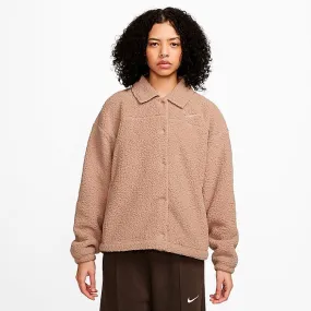 Nike Women's Sportswear Collared High-Pile Sherpa Jacket