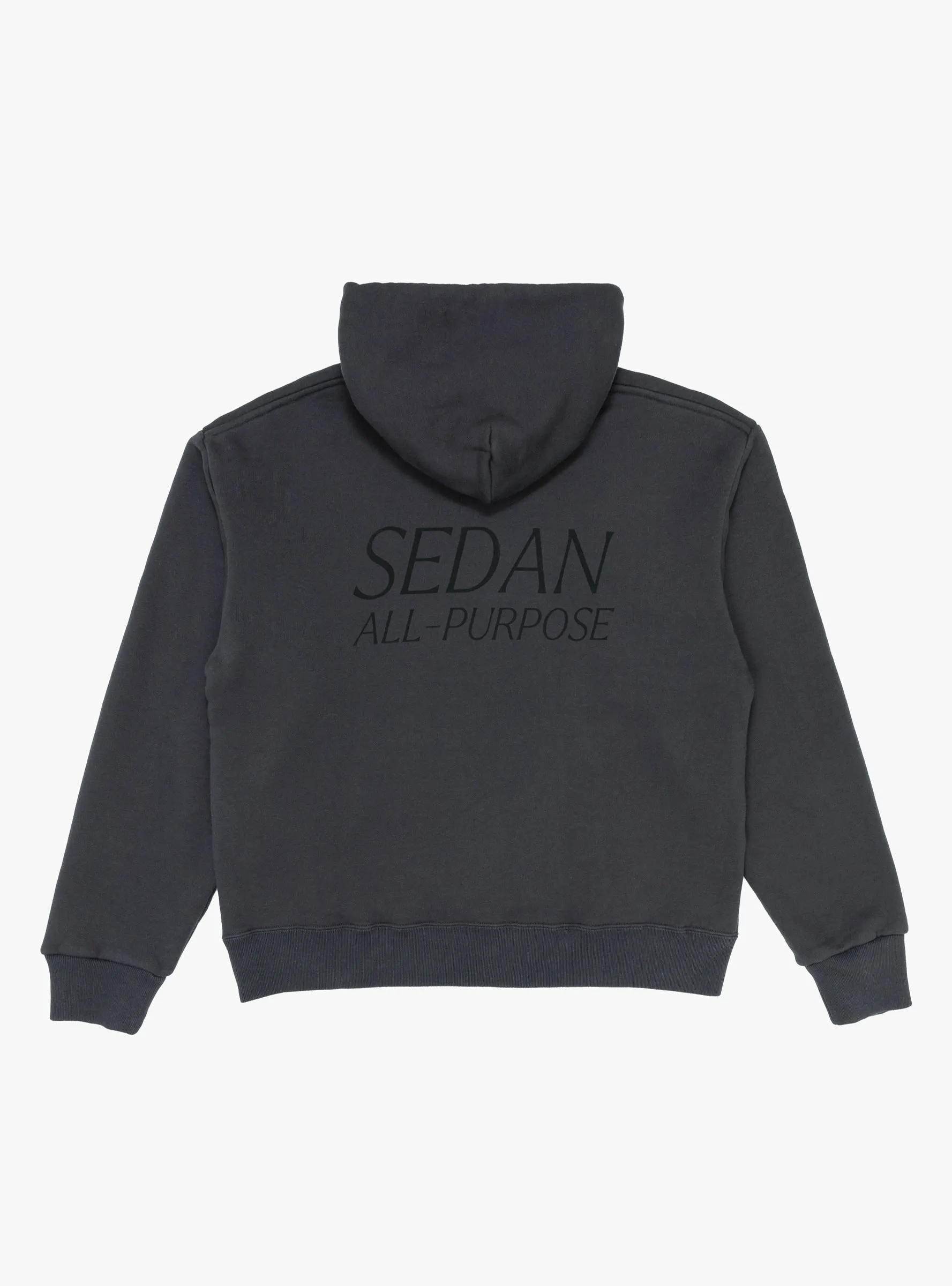 OG Logo Elastic Cord Hoodie Charcoal