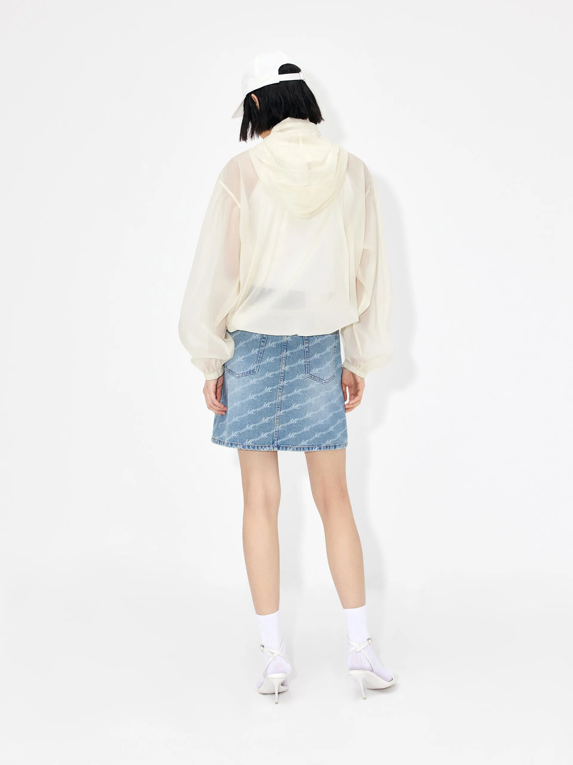 Sheer Hoodie Jacket