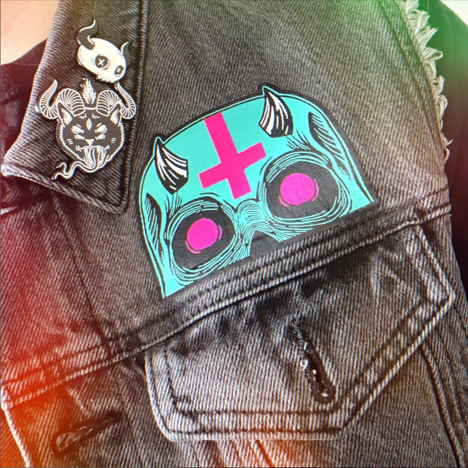 THE CREEP JACKAL Woven Patch
