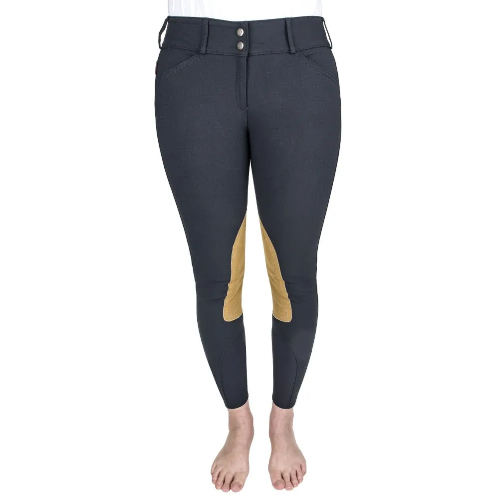 The Tailored Sportsman Ladies Low-Rise Boot Sock Front Zip Breech
