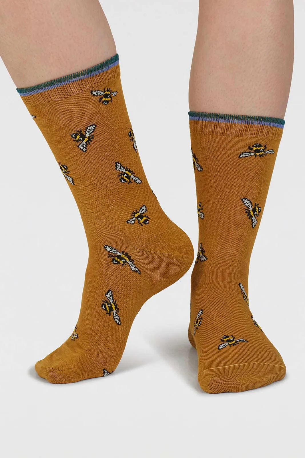 Thought Ginney Patterned Bamboo 7 Pack Sock Gift Box