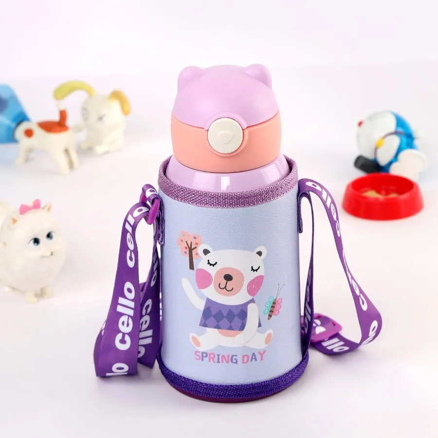 Toddy Hot & Cold Stainless Steel Kids Water Bottle, 550ml