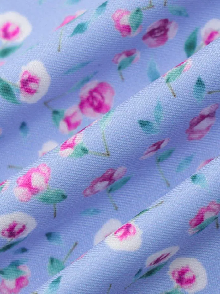 Uniwim Backless Floral Print Bodycon Maxi Dress