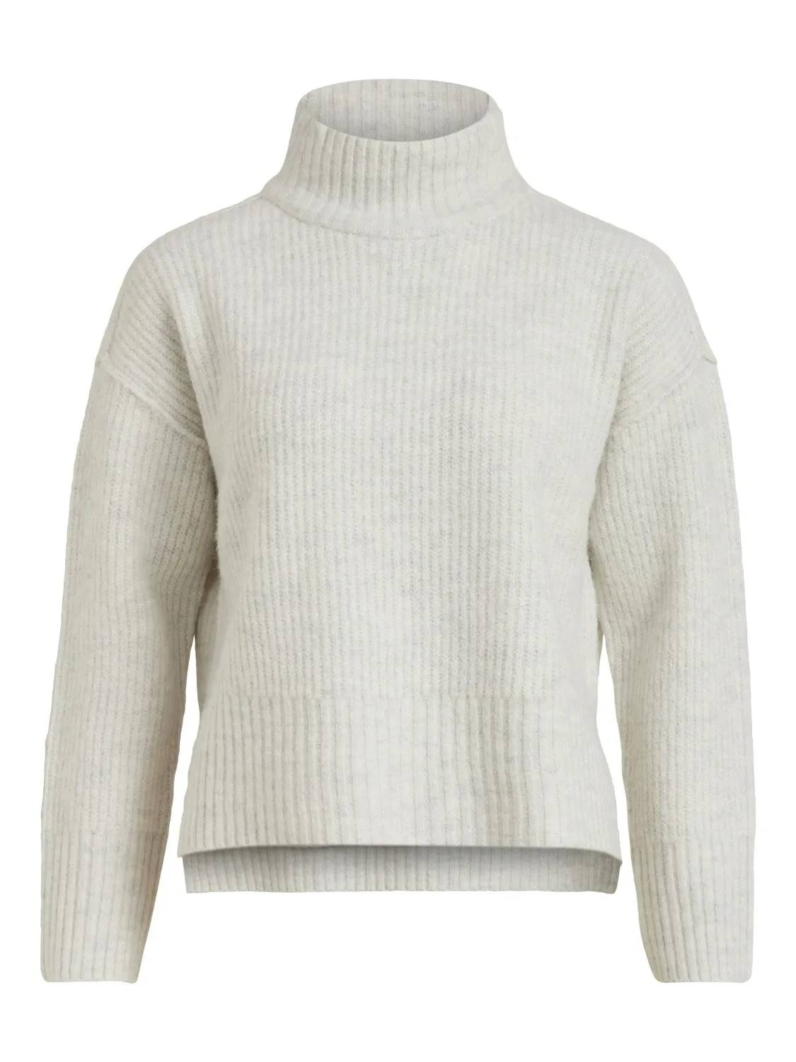 Vimelia High Neck Jumper (Grey)