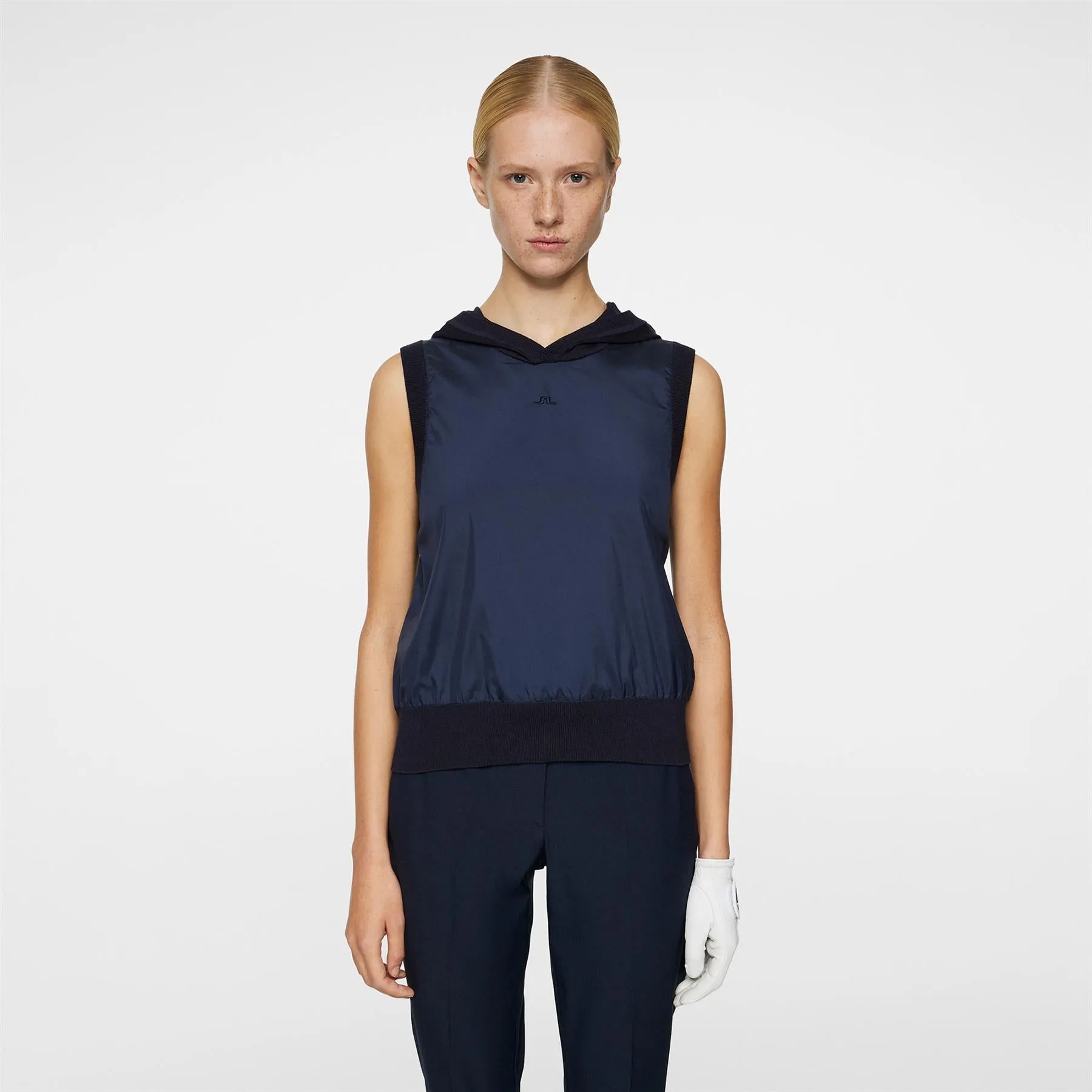 x Glenmuir Womens Zelia Hybrid Gilet Navy - PS25
