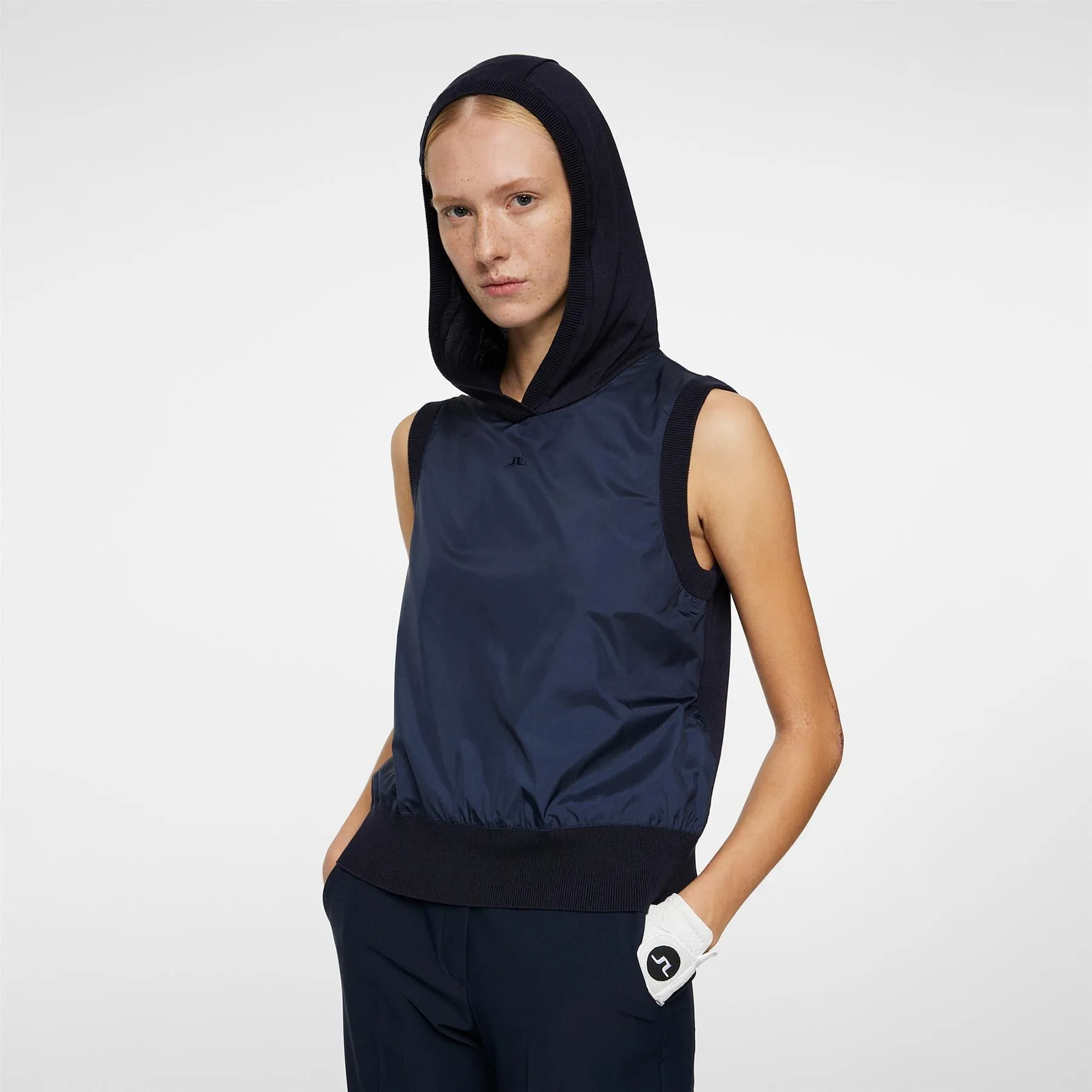 x Glenmuir Womens Zelia Hybrid Gilet Navy - PS25